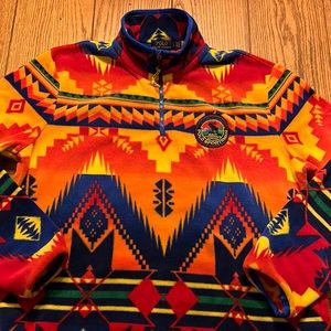 POLO OUTDOORSMAN SOUTHWESTERN FLEECE EXCELLENT USED CONDITION